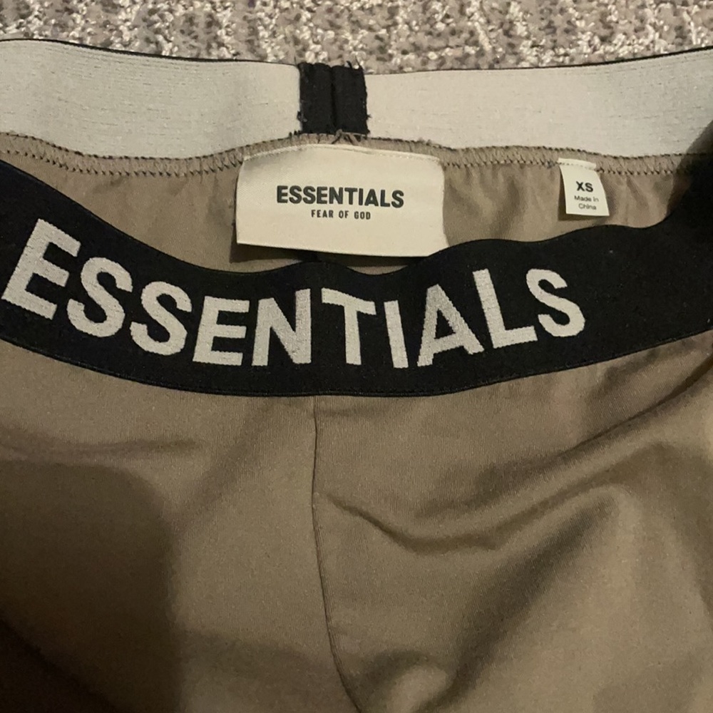 FEAR OF GOD ESSENTIALS BIKER SHORTS